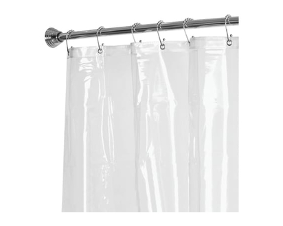 Everyday Essentials PEVA Stall Shower Curtain Liner - 1.0 EA