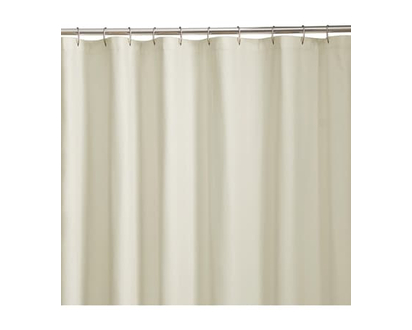 Everyday Essentials Fabric Shower Curtain Liner, Bone - 1.0 EA
