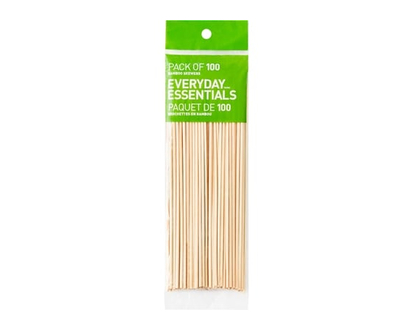 Everyday Essentials Bamboo Skewers 100-Count - 1.0 EA