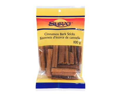 Suraj Cinnamon Sticks, Dalchini - 100.0 G