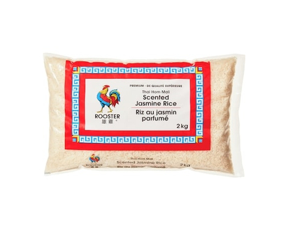 Rooster Thai Hom Mali Scented Jasmine Rice - 2.0 KG