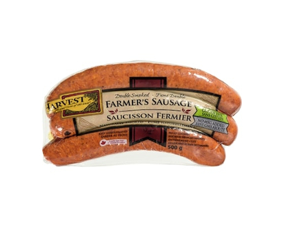 Harvest Double Smoked Farmers Sausage - 500.0 G