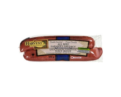Harvest All Beef Farmer's Sausage - 375.0 G