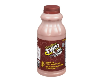 Central Dairies 1% Chocolate MILK - 473.0 ML