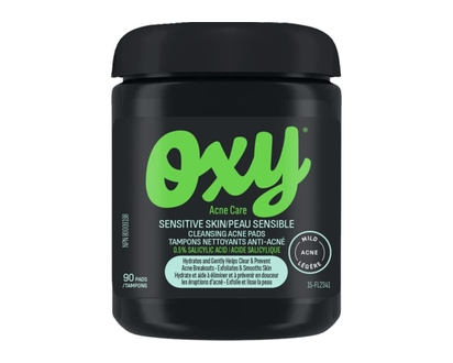 OXY Sensitive Skin Cleansing Acne Pads with Salicylic Acid, For Sensitive Skin - 90 PAD