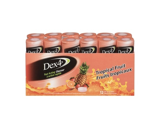 Glucose à action rapide fruits tropicaux - 10.0 EA