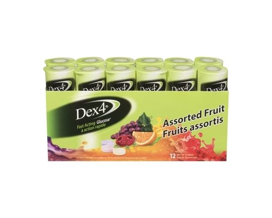 Dex4 Tablets Assorted Fruit - 10.0 EA