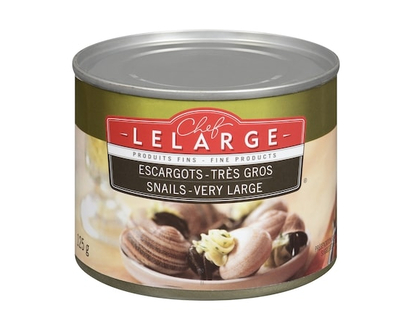 Chef Lelarge Escargots, gros - 125.0 G