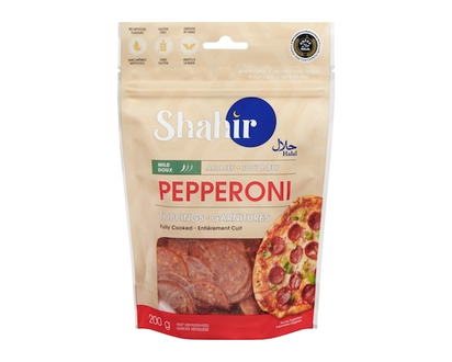 Shahir Halal Pepperoni Toppings Mild - 200.0 G