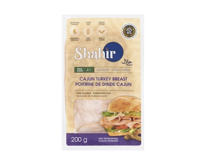 Shahir Halal Cajun Turkey Breast Mild - 200.0 G
