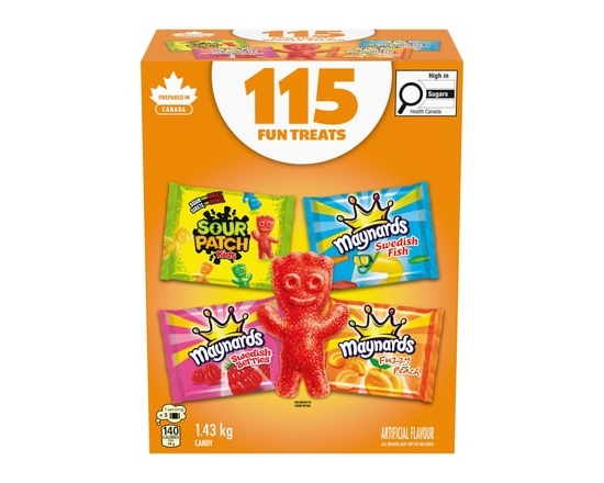 Candy Assortment for Halloween, Individually Wrapped and treat-size packs - 1.43 KG
