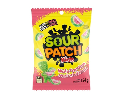 Maynards Sour Patch Kids Watermelon Candy, Sour Candy, Gummy Candy - 154.0 G