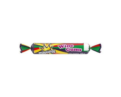 Maynards Wine Gums Candy, Gummy Candy, great for sharing and has resealable packaging - 44.0 G