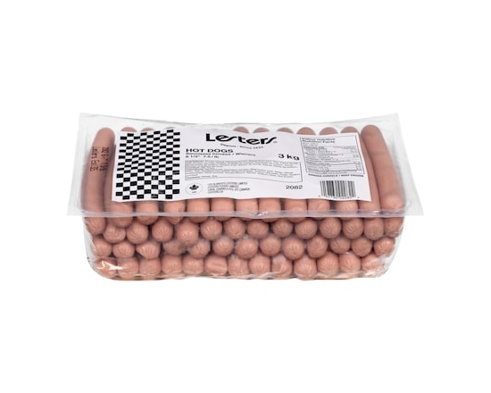 Saucisses 7,5 LB - 3.0 KG