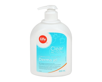 Life Brand Clear Action Gel Cleanser - 500.0 ML