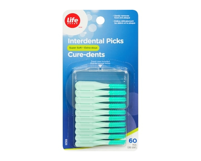 Life Brand Interdental Piks Super Soft - 60.0 EA