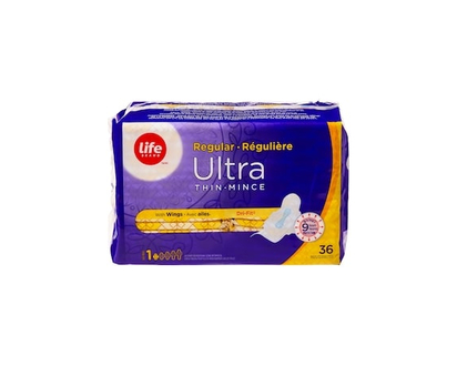 Life Brand Life Ultra Thin Regular With Flexi-Wings® 36 - 36 EA