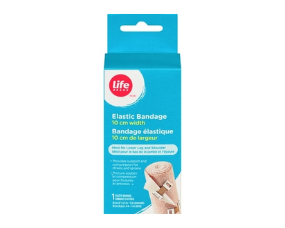 Life Brand Elastic Bandage, 10Cm Width, 1 Pack - 1.0 EA