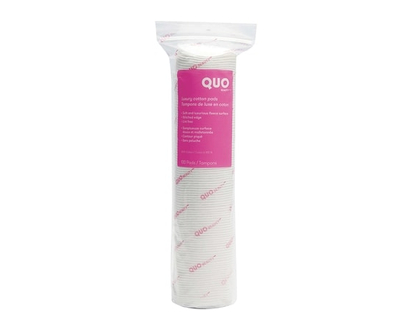 Quo Beauty Cotton Pads Round Luxury, 100 Pads - 1.0 EA