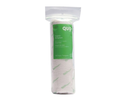 Quo Beauty Organic Cotton Pads Round - 1.0 EA