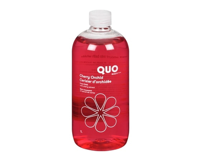 Quo Beauty Foam Bath, Cherry Orchid - 1.0 L