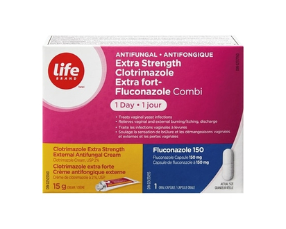 Life Brand Extra Strength Clotrimazole-Fluconazole Combi - 1 EA