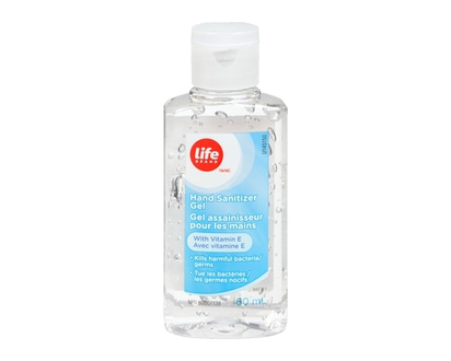 Life Brand Hand Sanitizer Gel Travel - 60.0 ML