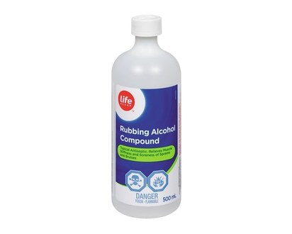 Life Brand Rubbing Alcohol - 500.0 ML
