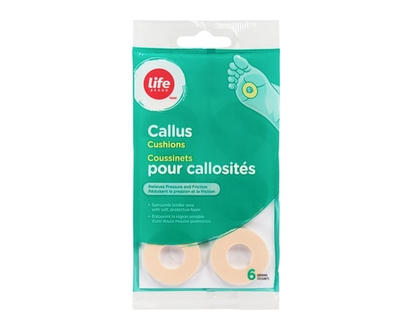 Life Brand Coussinets pour callosités - 6 CHA