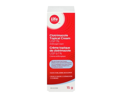 Life Brand Clotrimazole 1% Cream - 15 G
