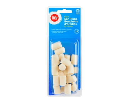 Life Brand Foam ear plugs - 24 EA