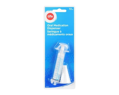 Life Brand Oral med dispenser 1o ml - 1 EA