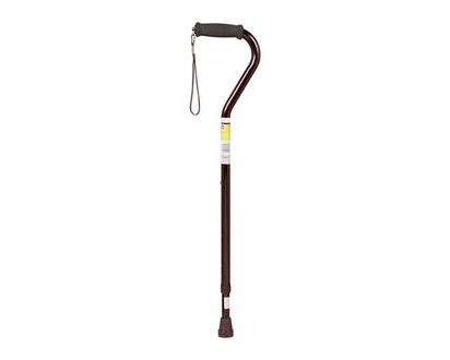 Life Brand Cane with Hypalon Handle, Bronze - 1.0 EA