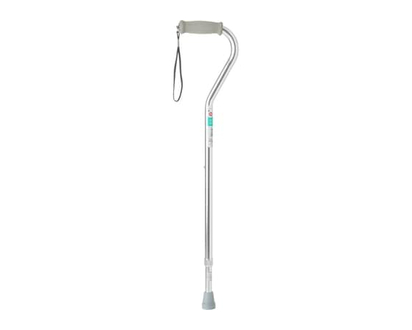 Life Brand Aluminum Offset Handle Cane - 1.0 EA