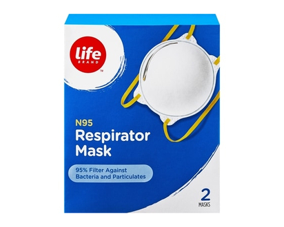 Life Brand N95 Respirator Mask - 1 EA