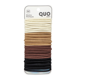 Quo Beauty Shiny Elastics Pack of 32 - 1.0 EA