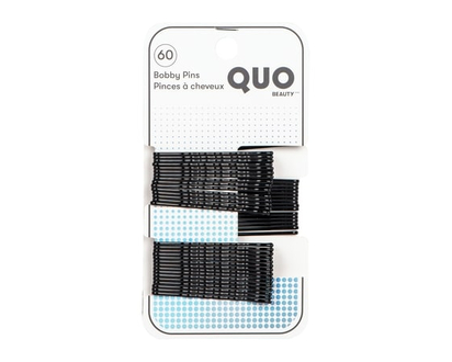 Quo Beauty Bobby Pin Black Pack of 60 - 1.0 EA