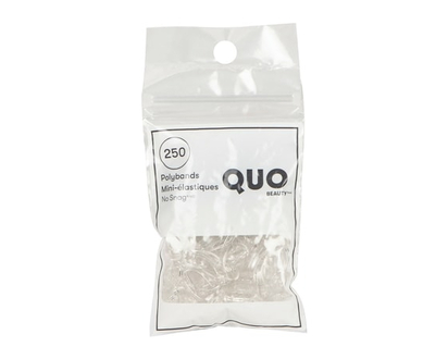 Quo Beauty Mini Polybands Clear - 1.0 EA