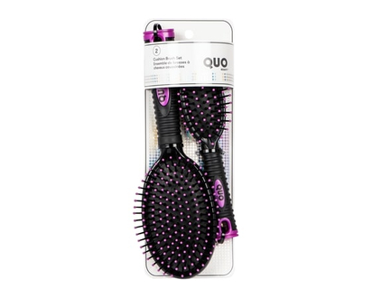 Quo Beauty Professional Cushion Brushes Pack of 2 - 1.0 EA