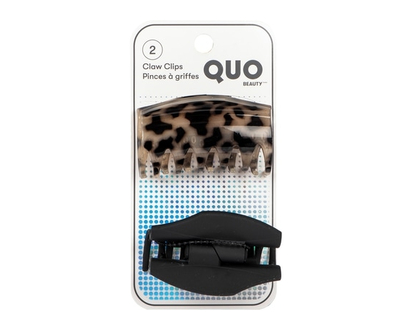 Quo Beauty Jaw Clip Pack of 2 - 1.0 EA