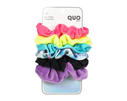 Quo Beauty Scrunchie Pack of 6 - 1.0 EA