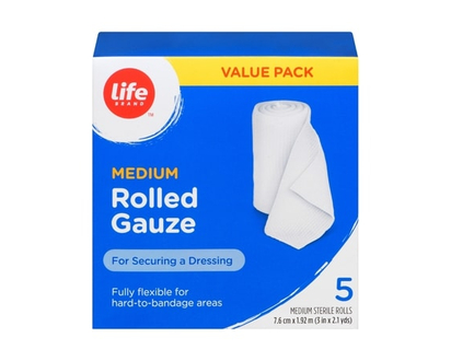 Life Brand LB Value Pack Medium Gauze - 5 EA