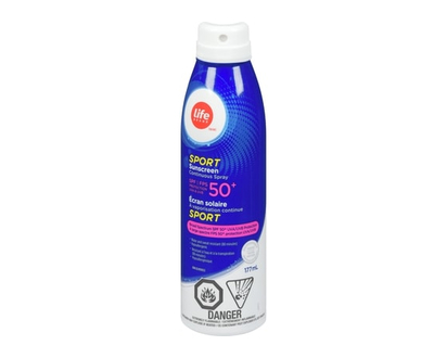 Life Brand Sport Sunscreen SPF 50 Plus - 177.0 ML