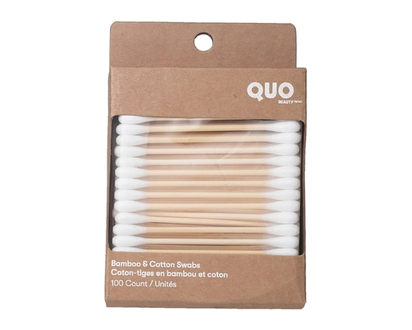 Quo Beauty Bamboo & Cotton Swabs - 33.0 G