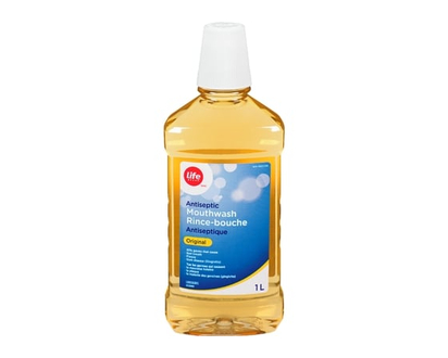 Life Brand Anti-Septic Mouthwash, Original - 1.0e3 ML