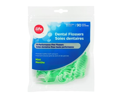 Life Porte-fils dentaires, menthe - 90.0 EA