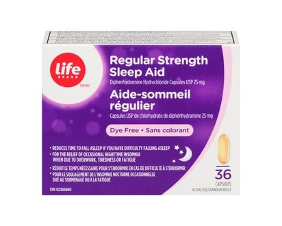Life Brand LB Nighttime Sleep Aid 36ct - 36 CAP