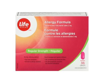 Life Brand Allergy Formula - 36 EA