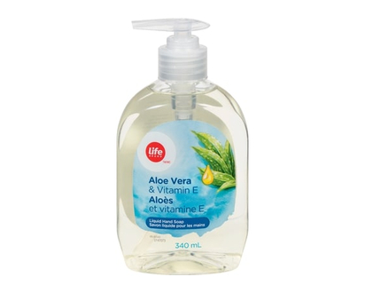 Life Brand Hand Soap, Aloevera - 340.0 ML