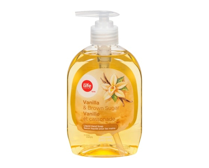 Life Brand Hand Soap, Vanilla and Brown Sugar - 340.0 ML